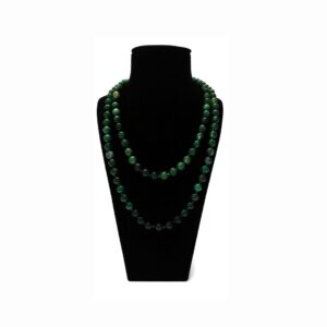 Home moss agate jaap mala