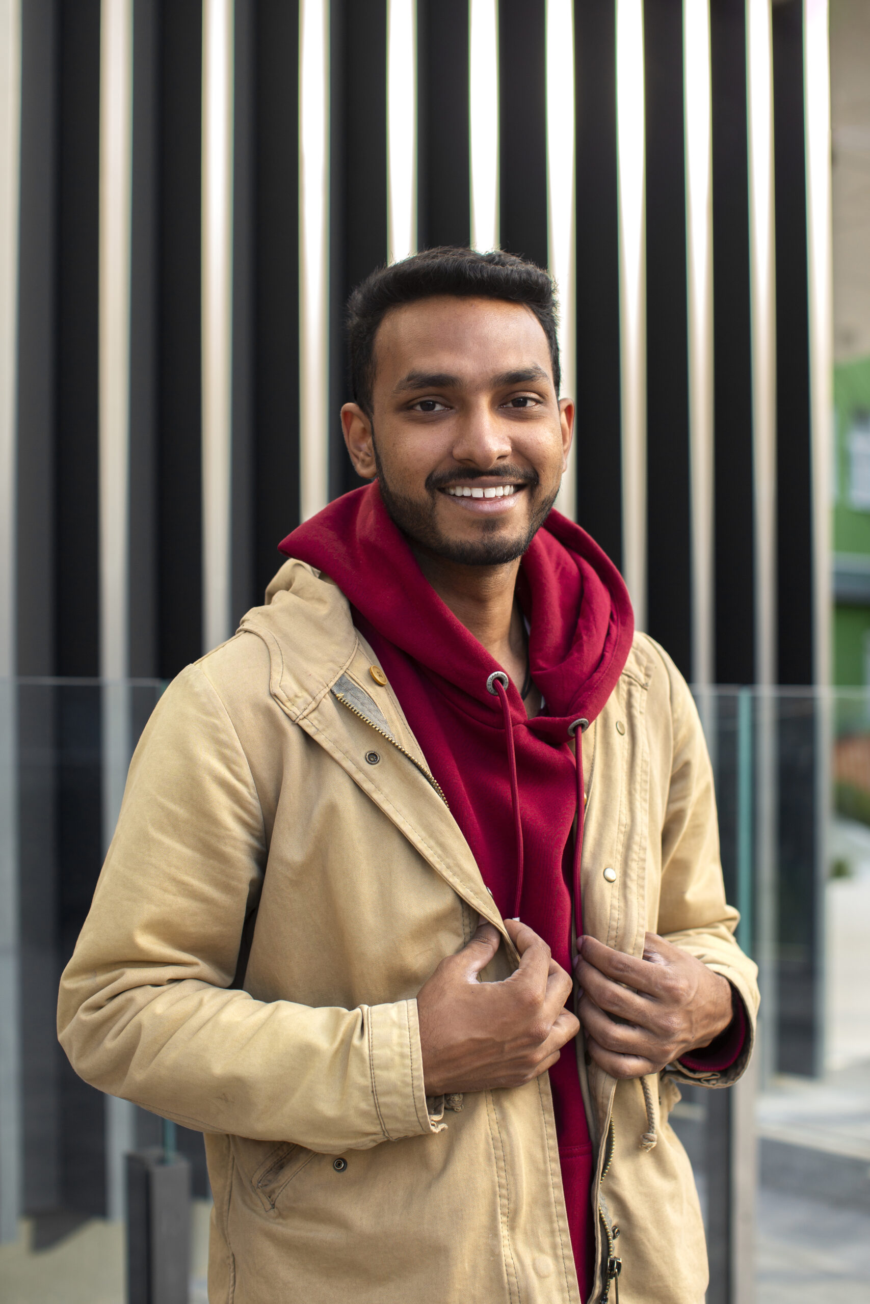 medium shot smiley man posing
