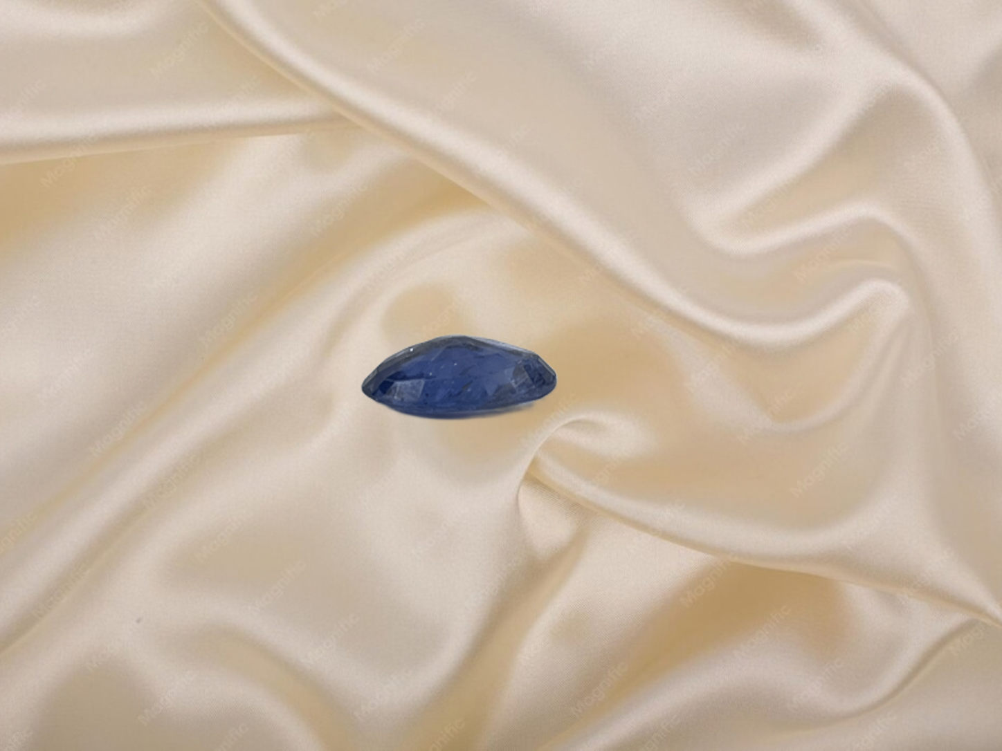 Natural Blue Sapphire (Neelam) – 6.31 Carats | Natural Ceylon Blue Sapphire - Image 2