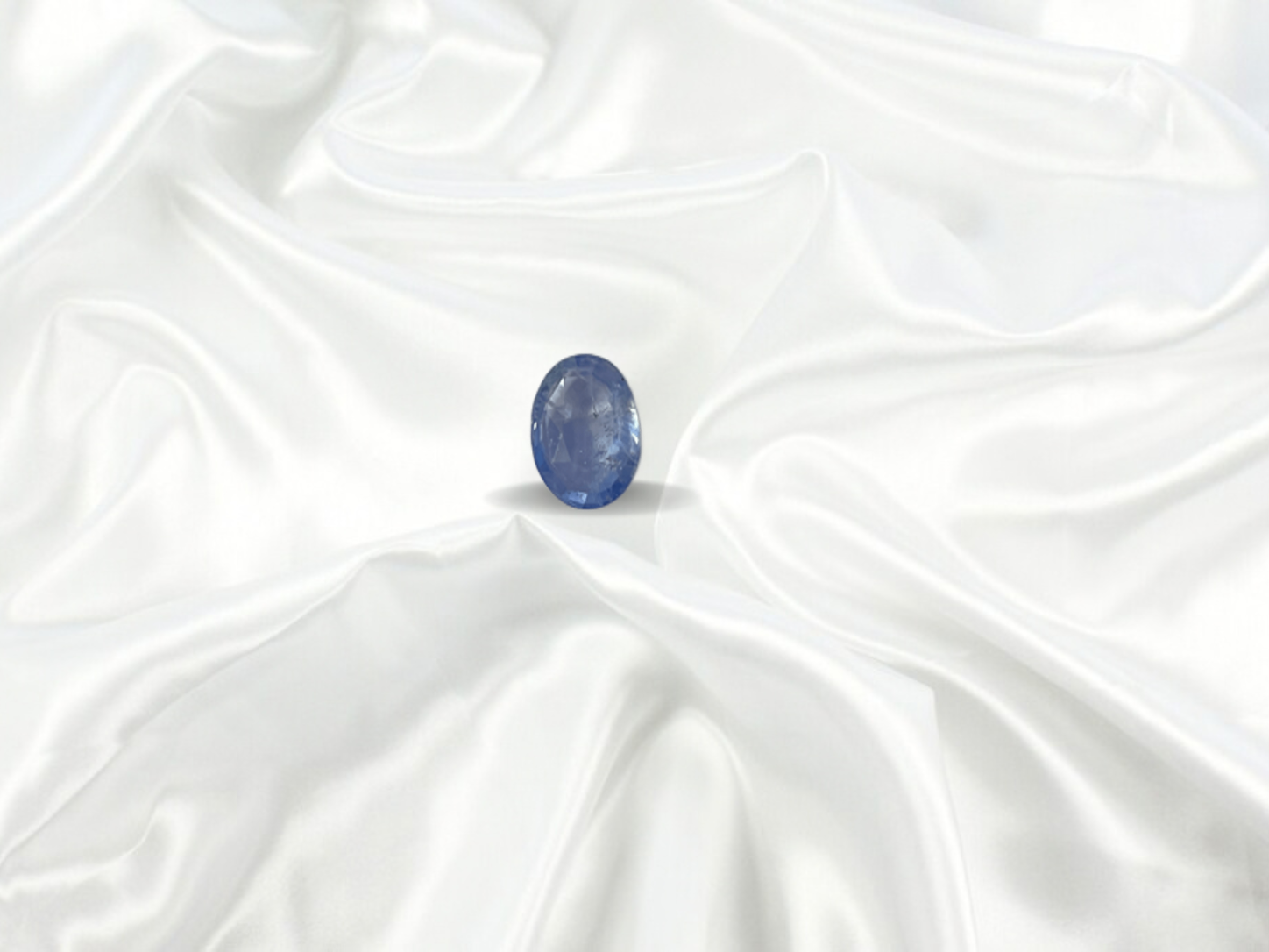 Natural Blue Sapphire (Neelam) – 5.84 Carats | Natural Ceylon Blue Sapphire