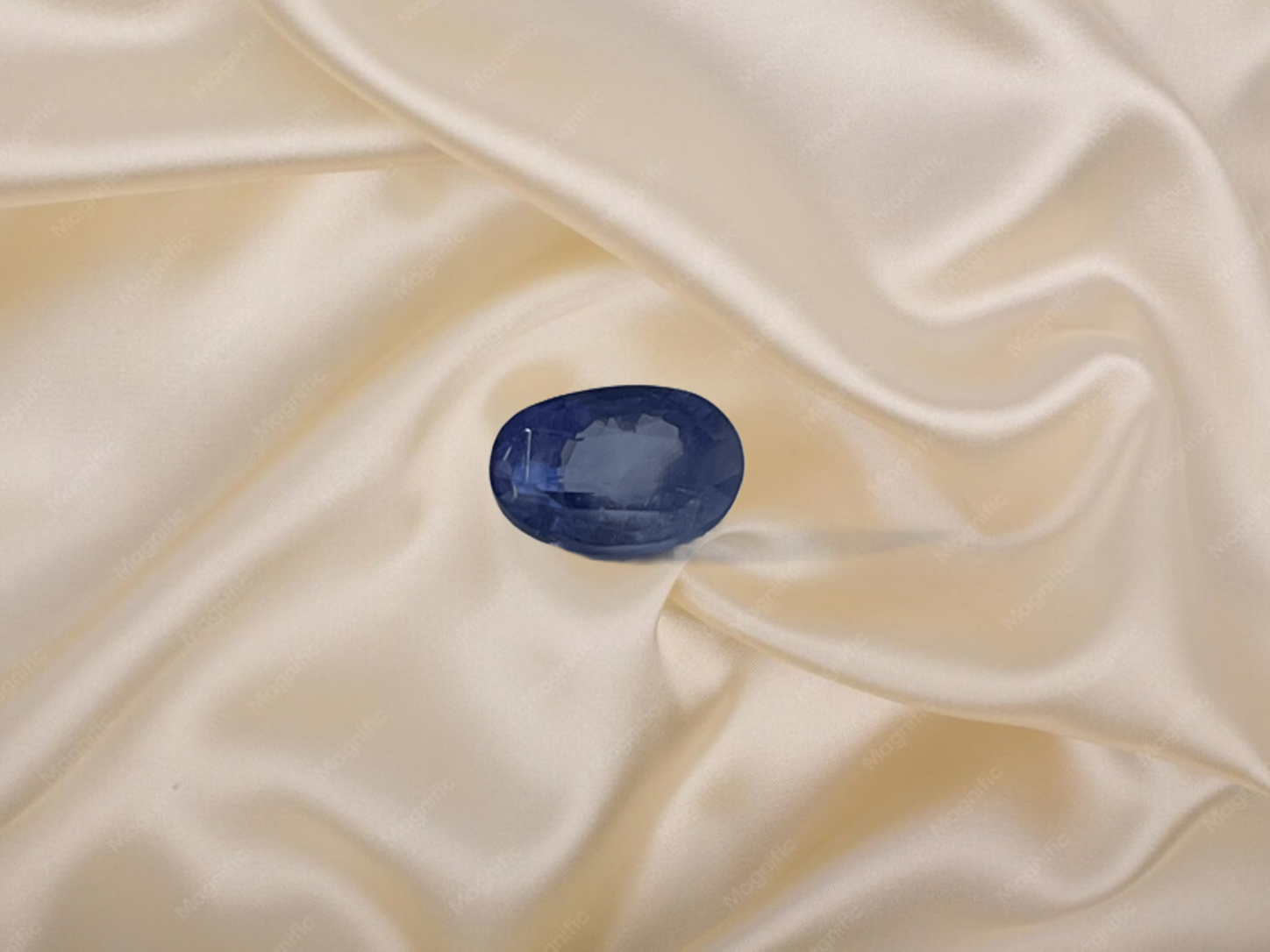 Natural Blue Sapphire (Neelam) – 6.25 Carats | Natural Ceylon Blue Sapphire - Image 3
