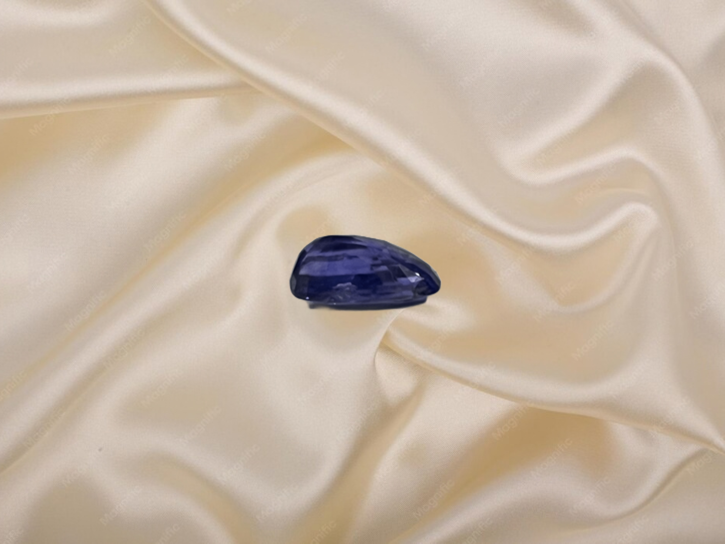 Natural Blue Sapphire (Neelam) – 5.42 Carats | Natural Ceylon Blue Sapphire - Image 2