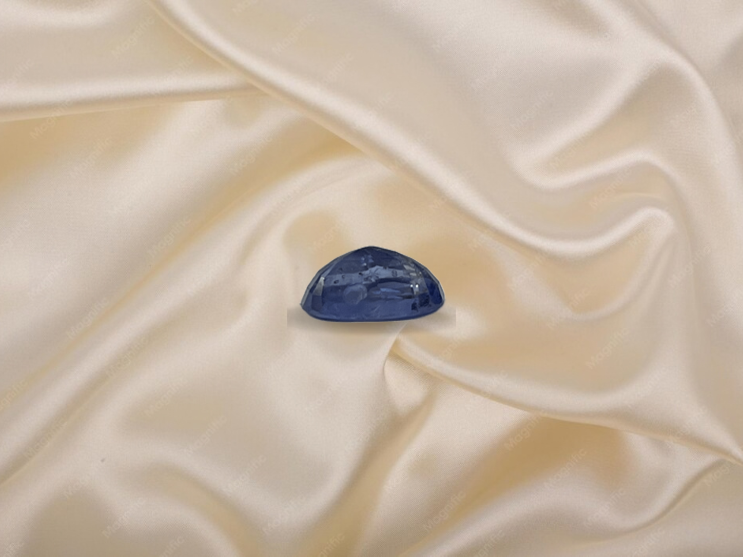 Natural Blue Sapphire (Neelam) – 3.05 Carats | Natural Ceylon Blue Sapphire - Image 2