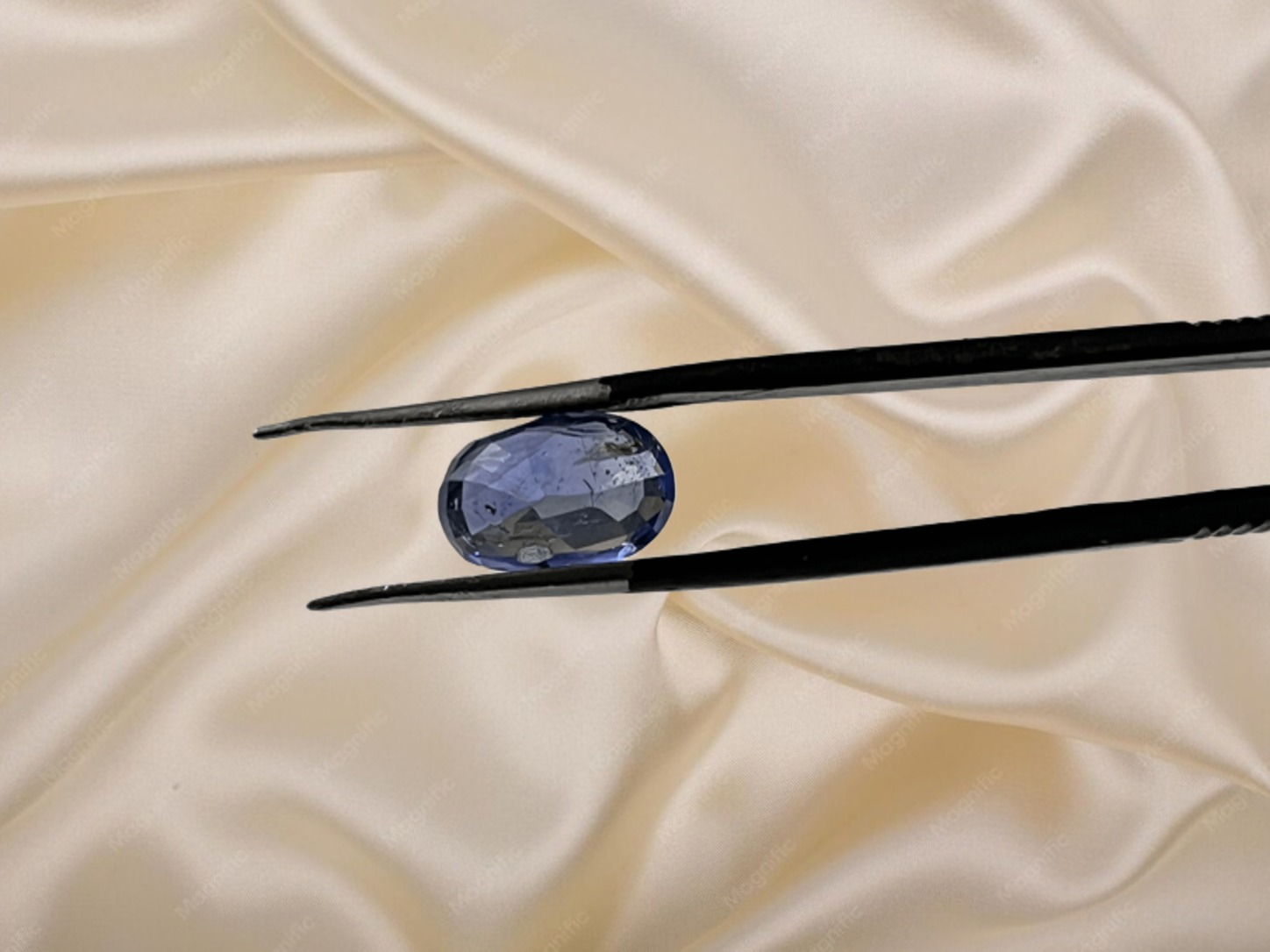 Natural Blue Sapphire (Neelam) – 3.05 Carats | Natural Ceylon Blue Sapphire - Image 3