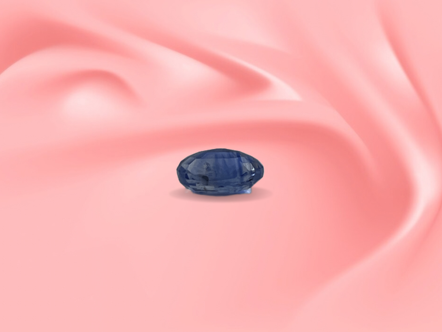 Natural Blue Sapphire (Neelam) – 4.13 Carats | Natural Ceylon Blue Sapphire - Image 2