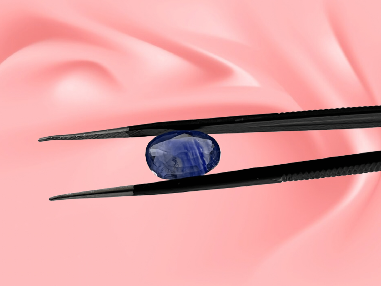 Natural Blue Sapphire (Neelam) – 4.13 Carats | Natural Ceylon Blue Sapphire - Image 3
