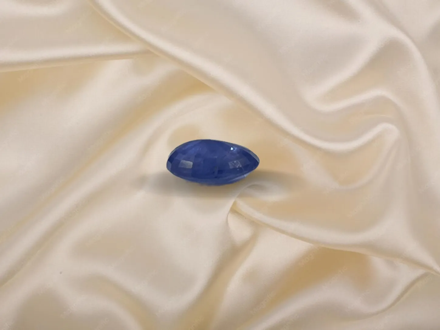 Natural Blue Sapphire (Neelam) – 9.07 Carats | Natural Ceylon Blue Sapphire - Image 2