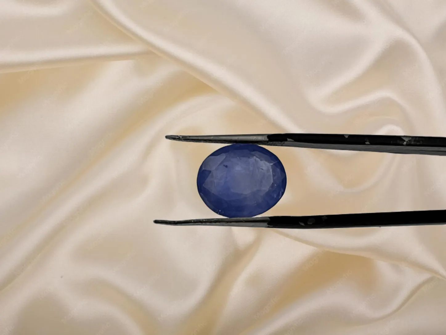 Natural Blue Sapphire (Neelam) – 9.07 Carats | Natural Ceylon Blue Sapphire - Image 3