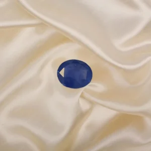 Natural Blue Sapphire (Neelam) – 9.07 Carats | Natural Ceylon Blue Sapphire