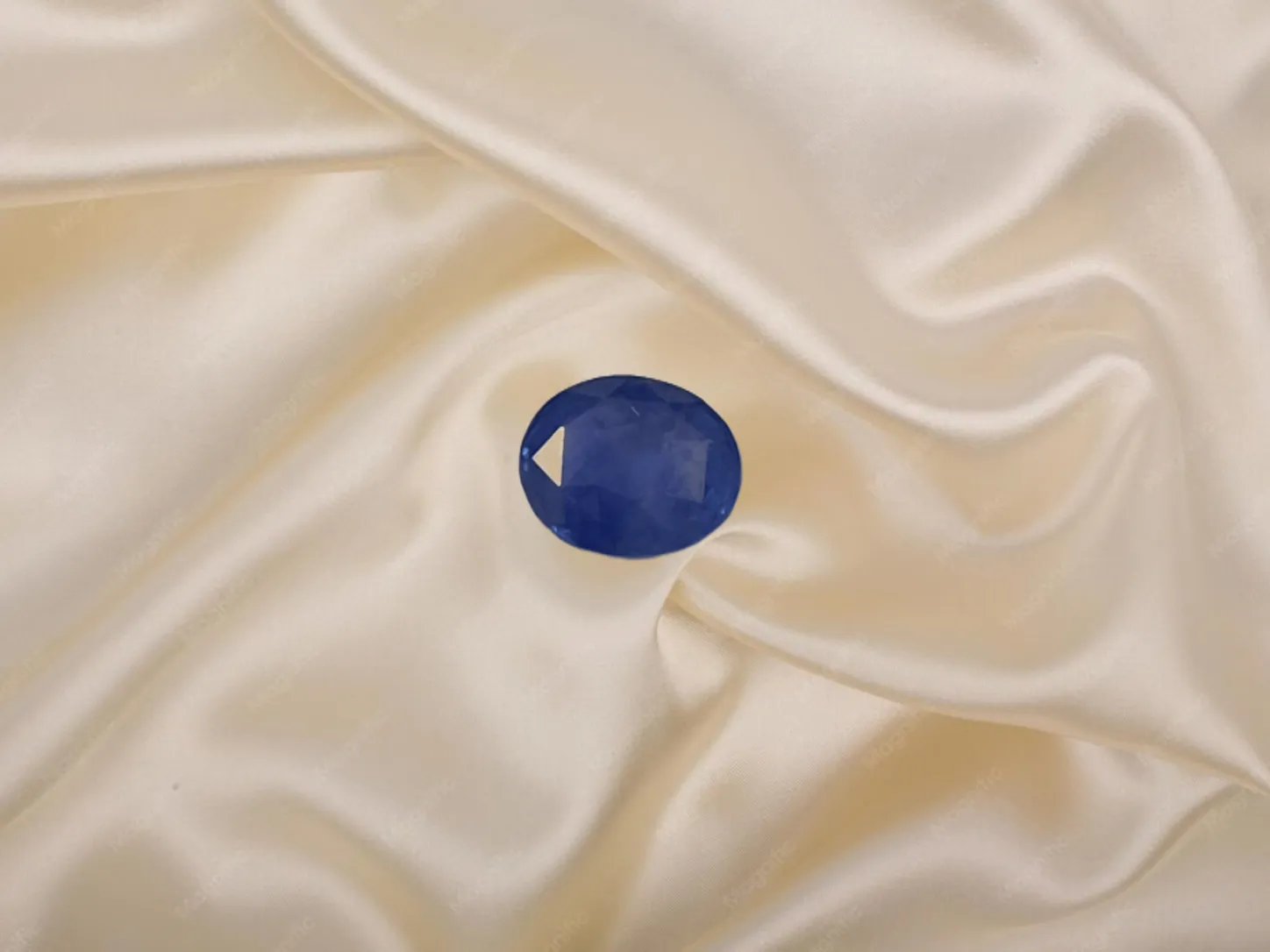 Natural Blue Sapphire (Neelam) – 9.07 Carats | Natural Ceylon Blue Sapphire