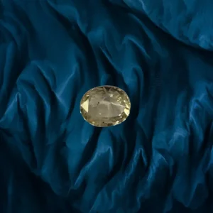 Natural Yellow Sapphire (Pukhraj) – 7.20 Carats | Ceylon Yellow Sapphire